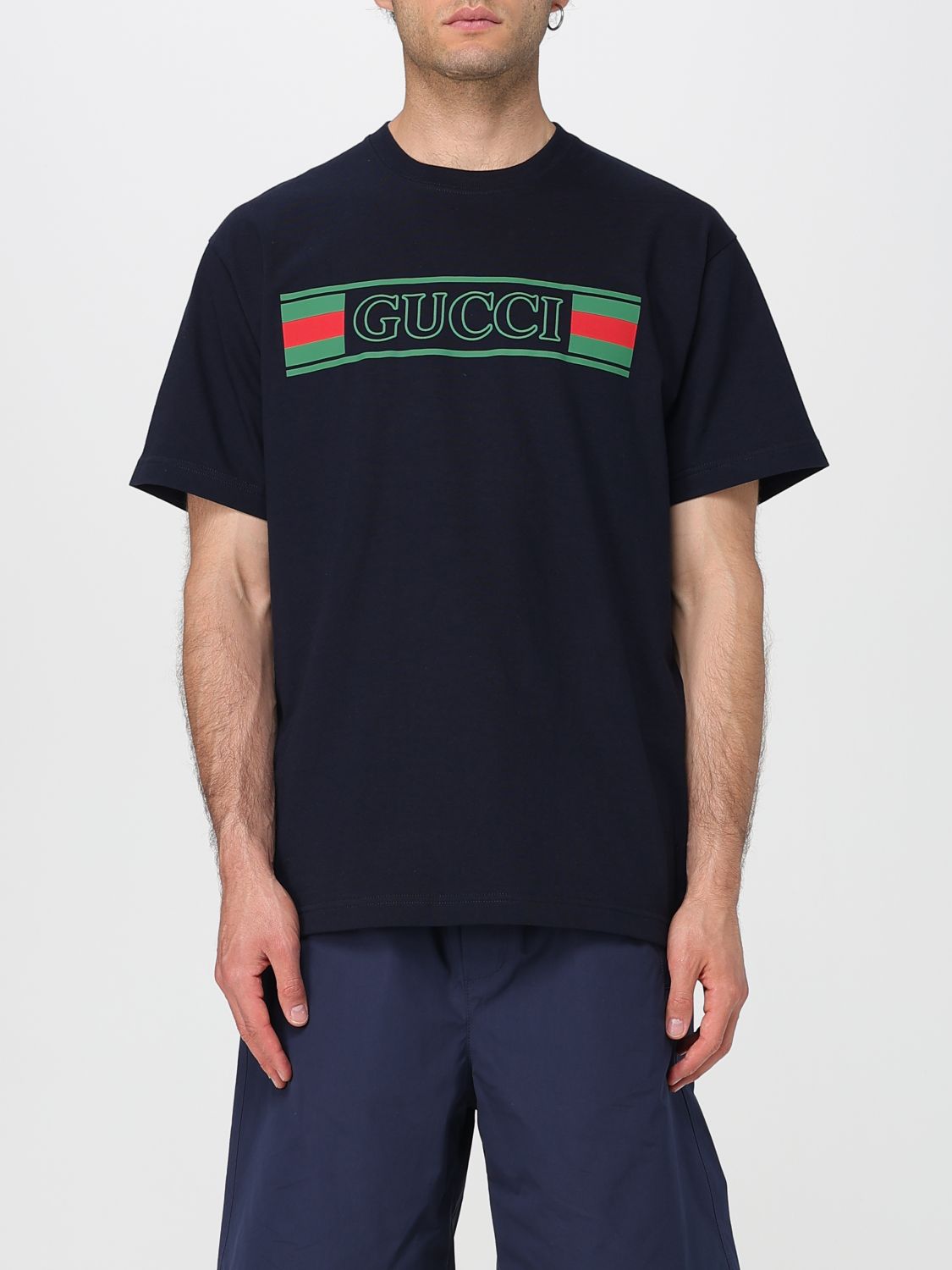 Gucci T Shirt Men Navy