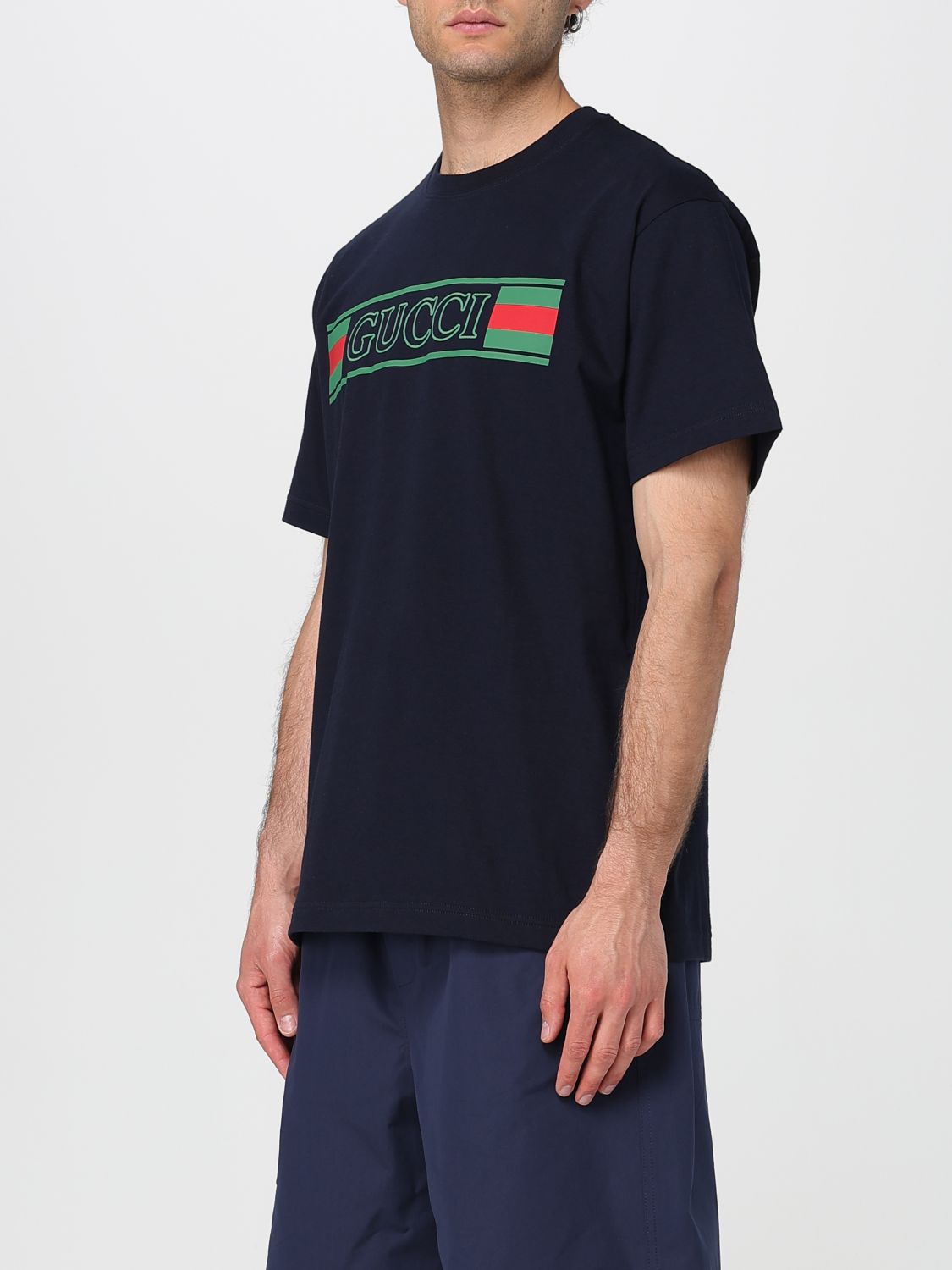 Gucci T Shirt Men Navy