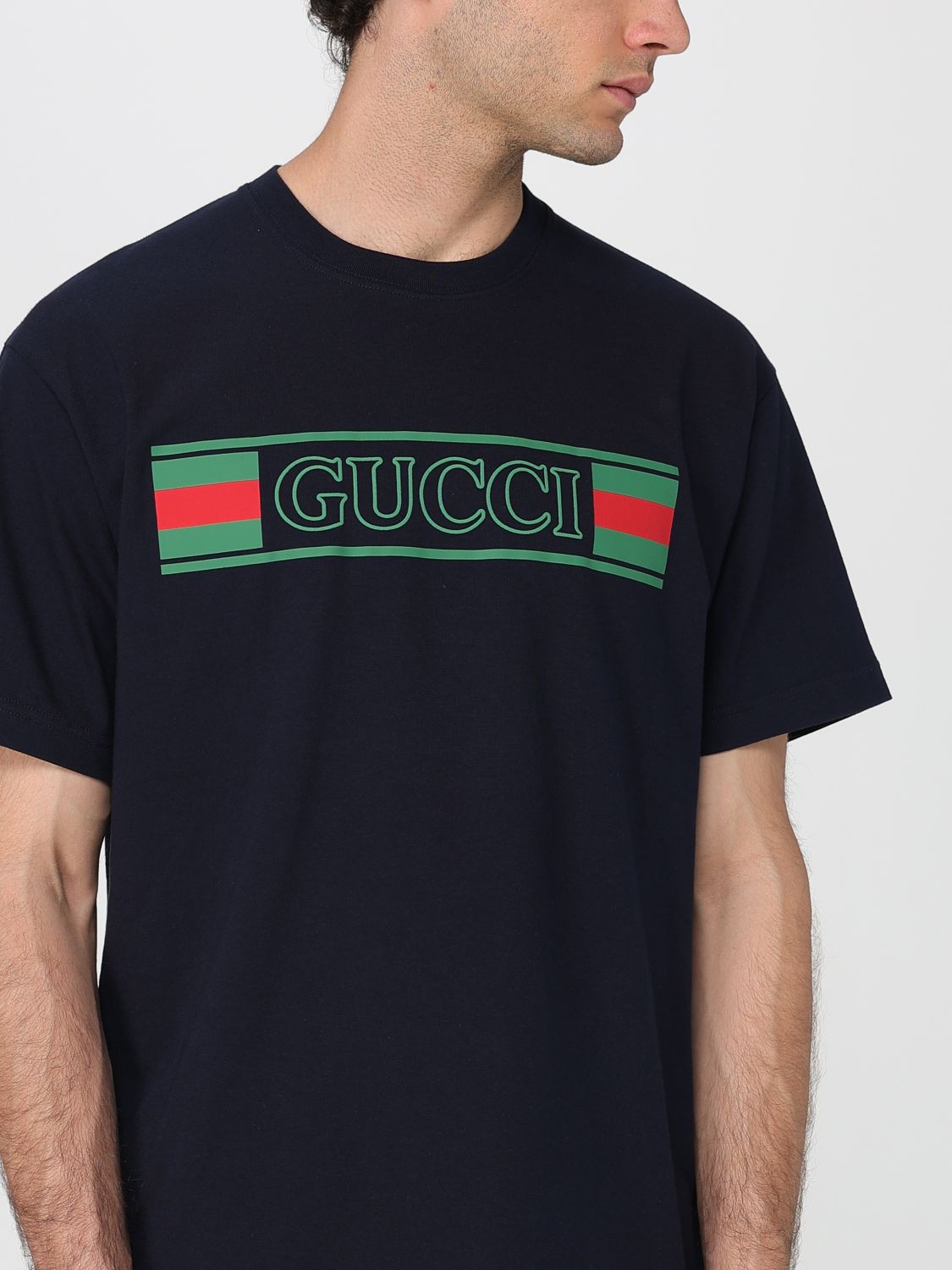 Gucci T Shirt Men Navy