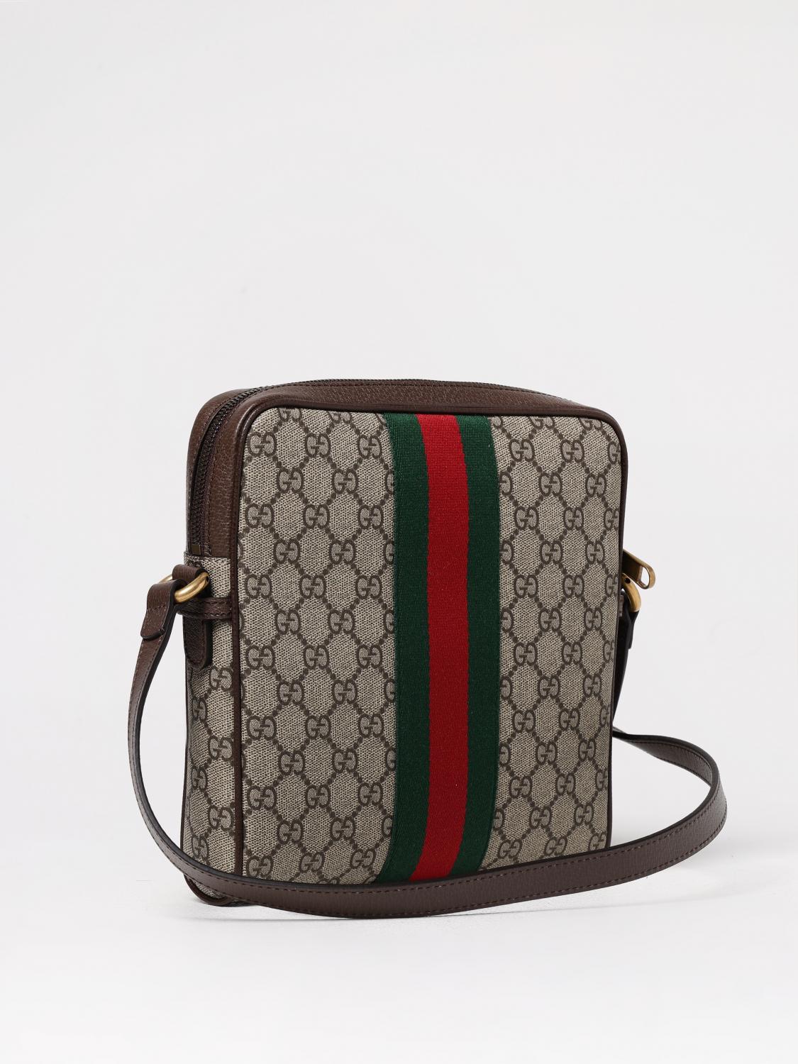 Gucci Shoulder Bag Men Beige