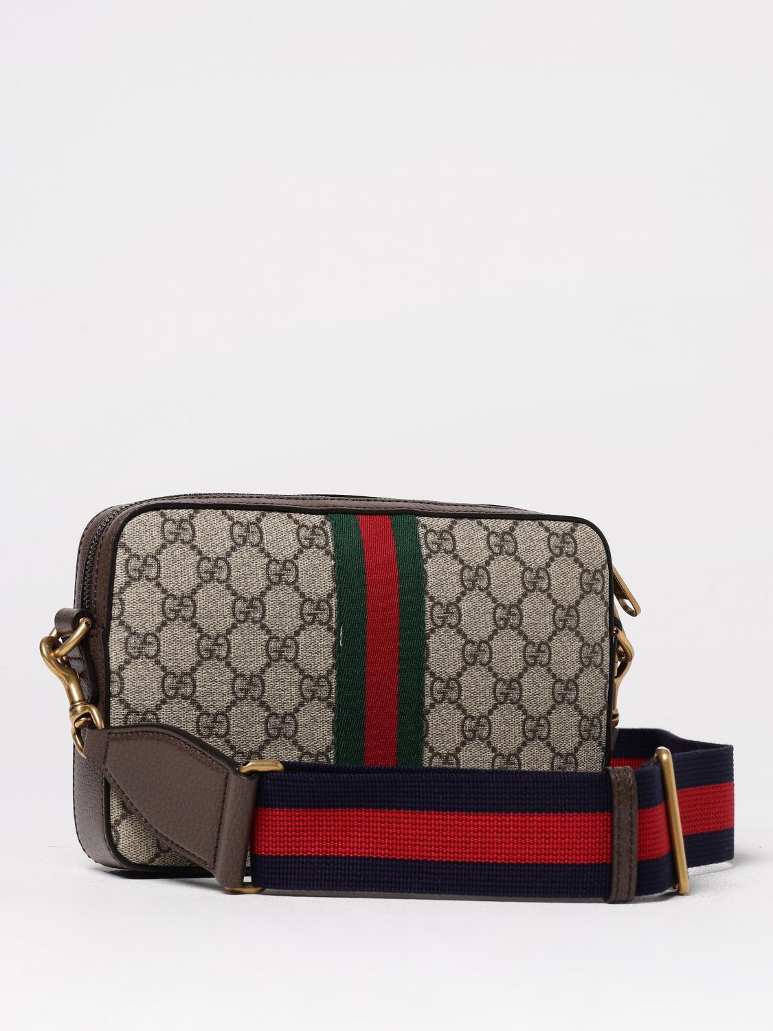 Gucci Shoulder Bag Men Beige