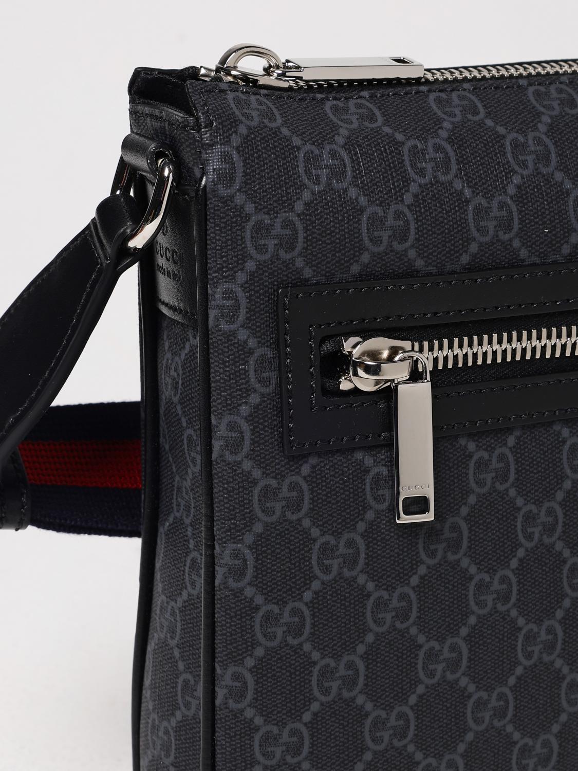 Gucci Shoulder Bag Men Black