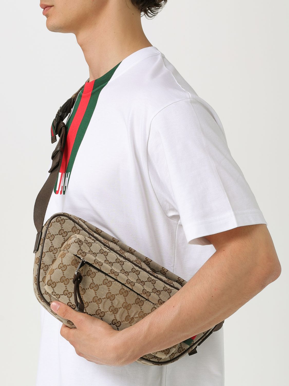 Gucci Bags Men Beige
