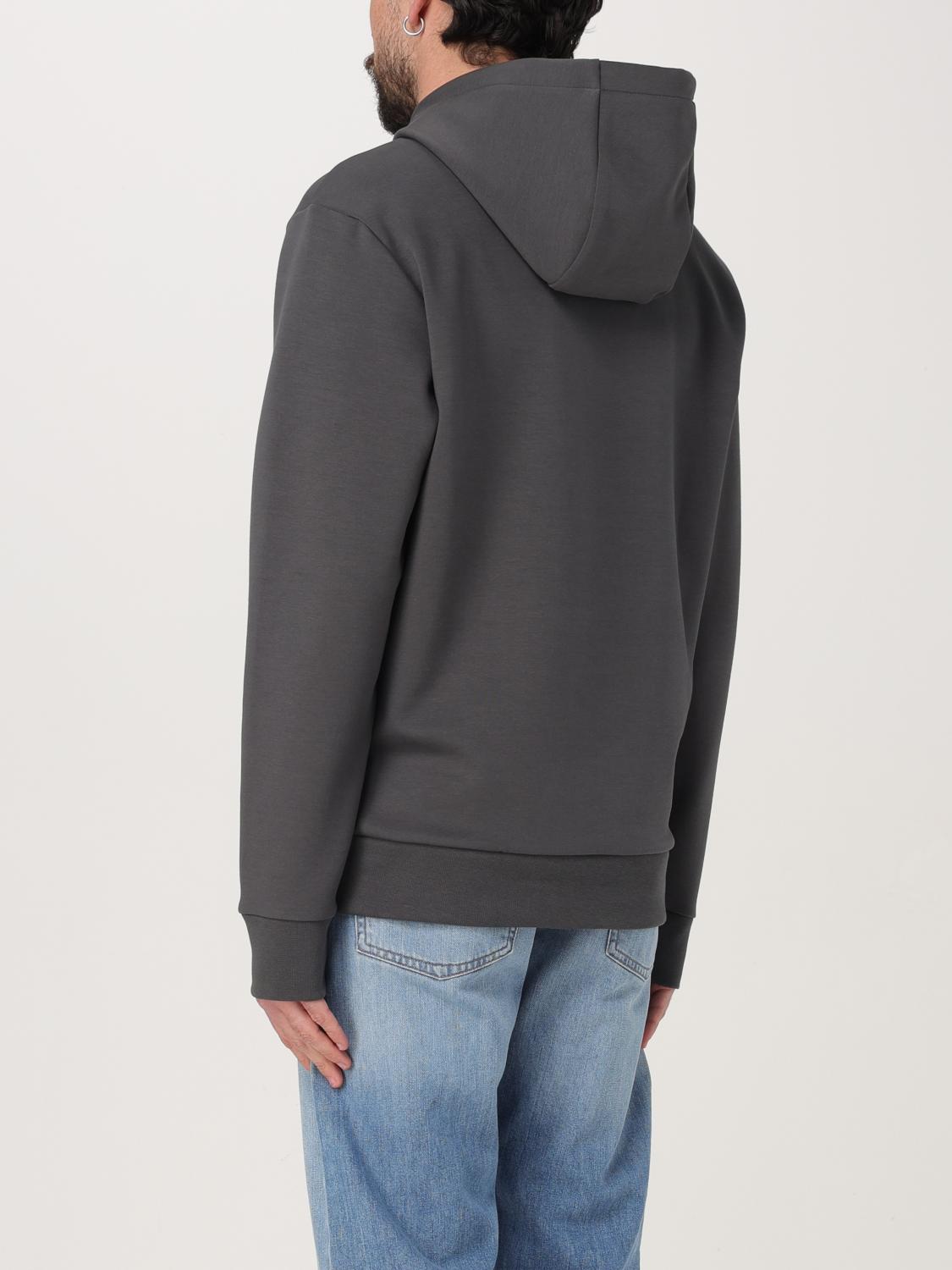 Boss Sweatshirt Men Charcoal
