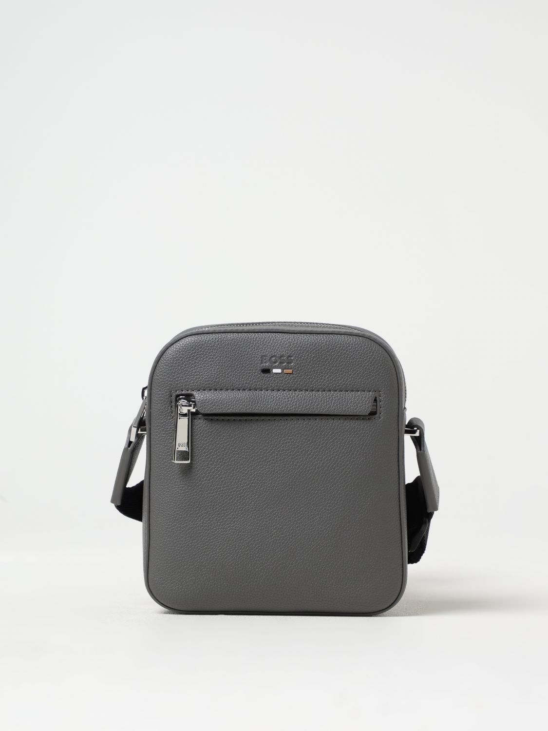 Boss Shoulder Bag Men Charcoal