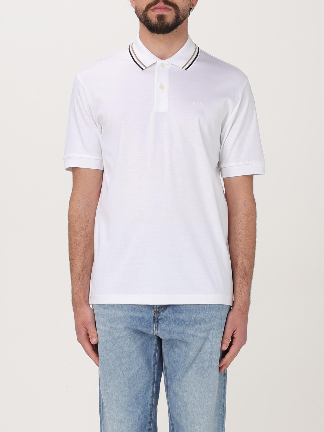 Boss Polo Shirt Men Black