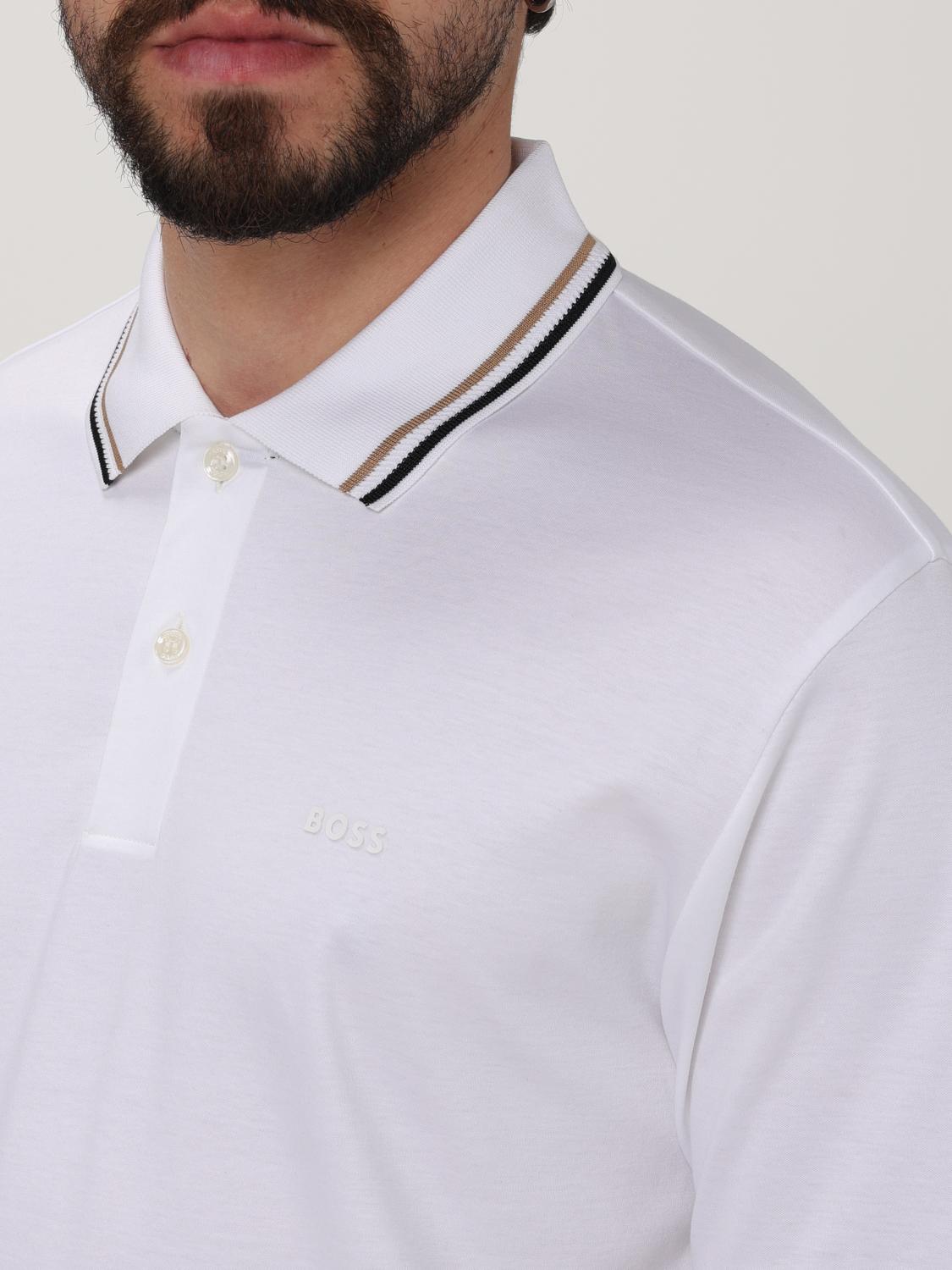 Boss Polo Shirt Men Black