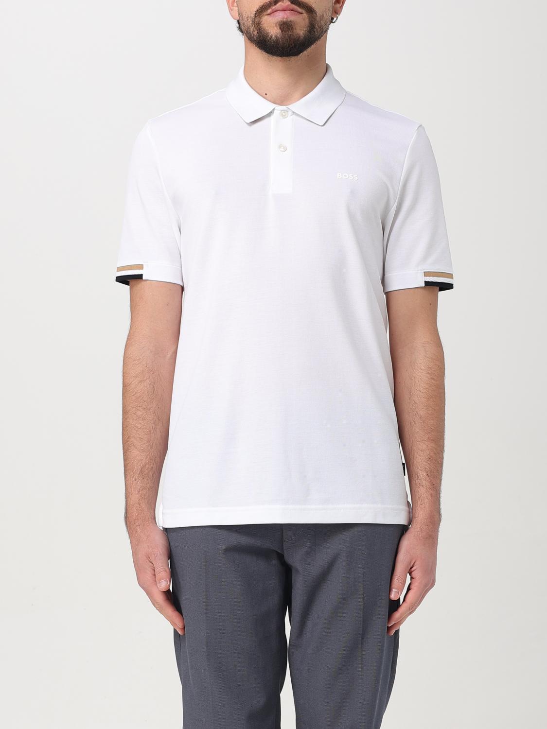 Boss Polo Shirt Men Black