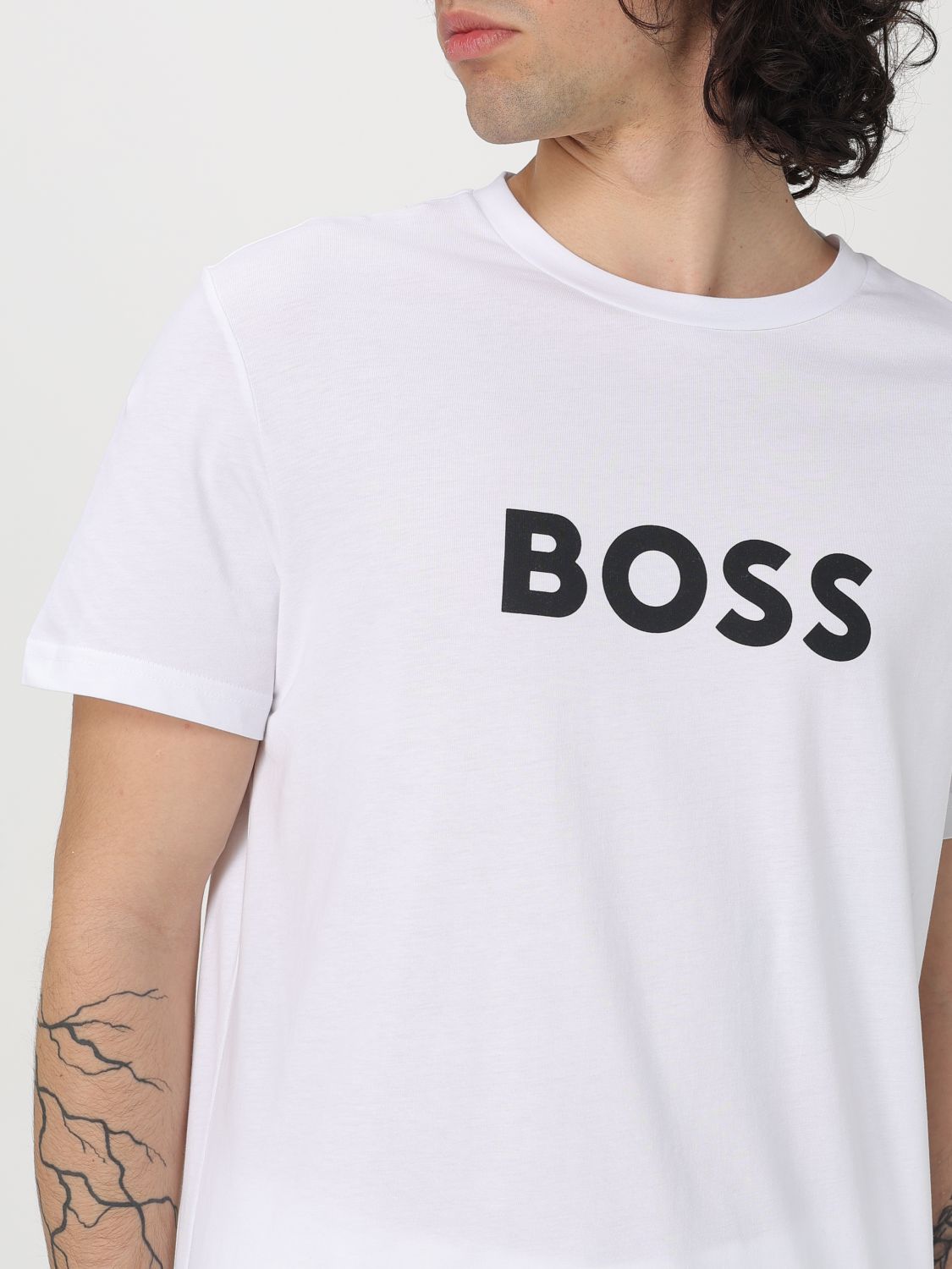 Boss T Shirt Men White