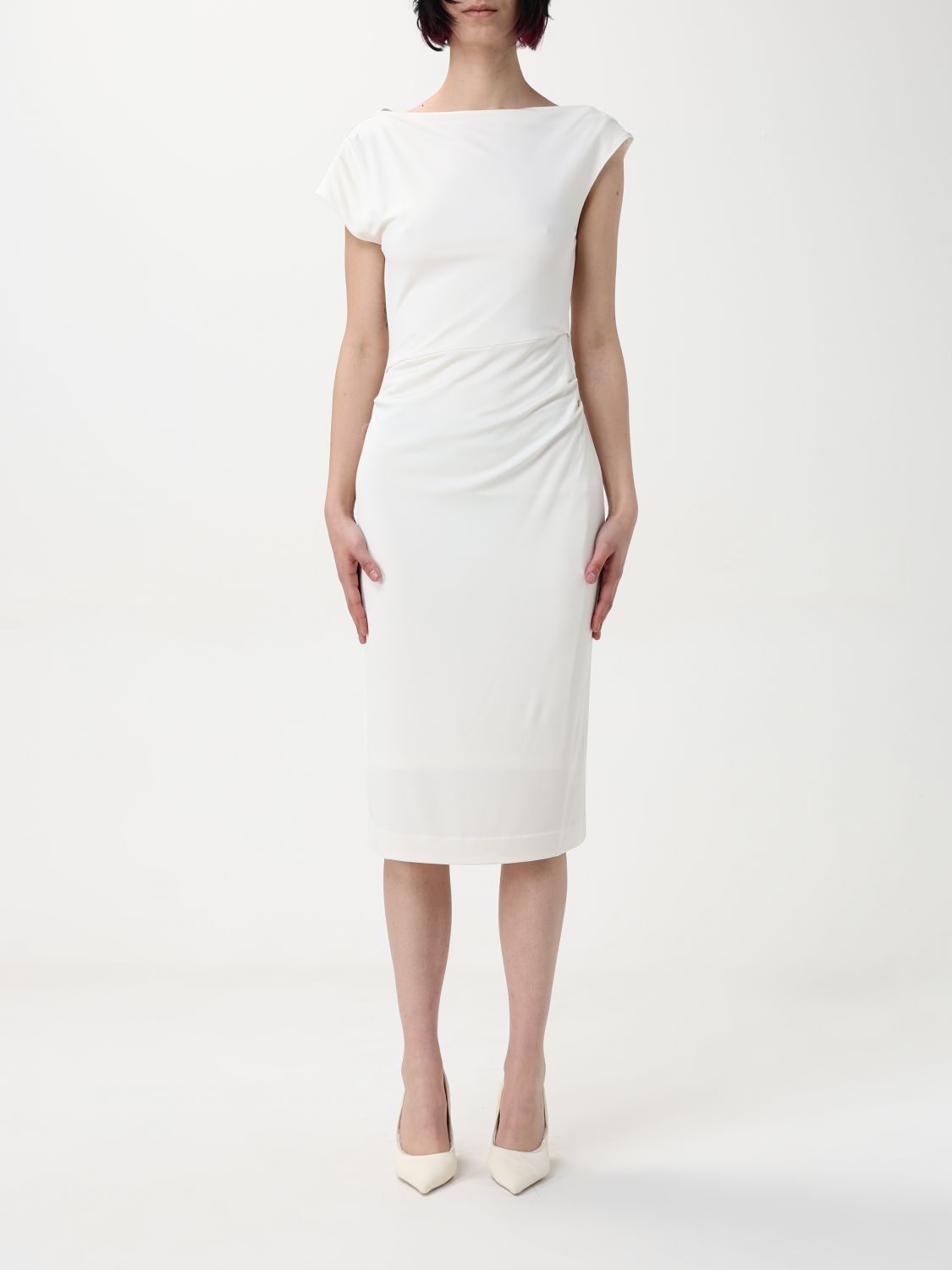 Boss Dress Woman White