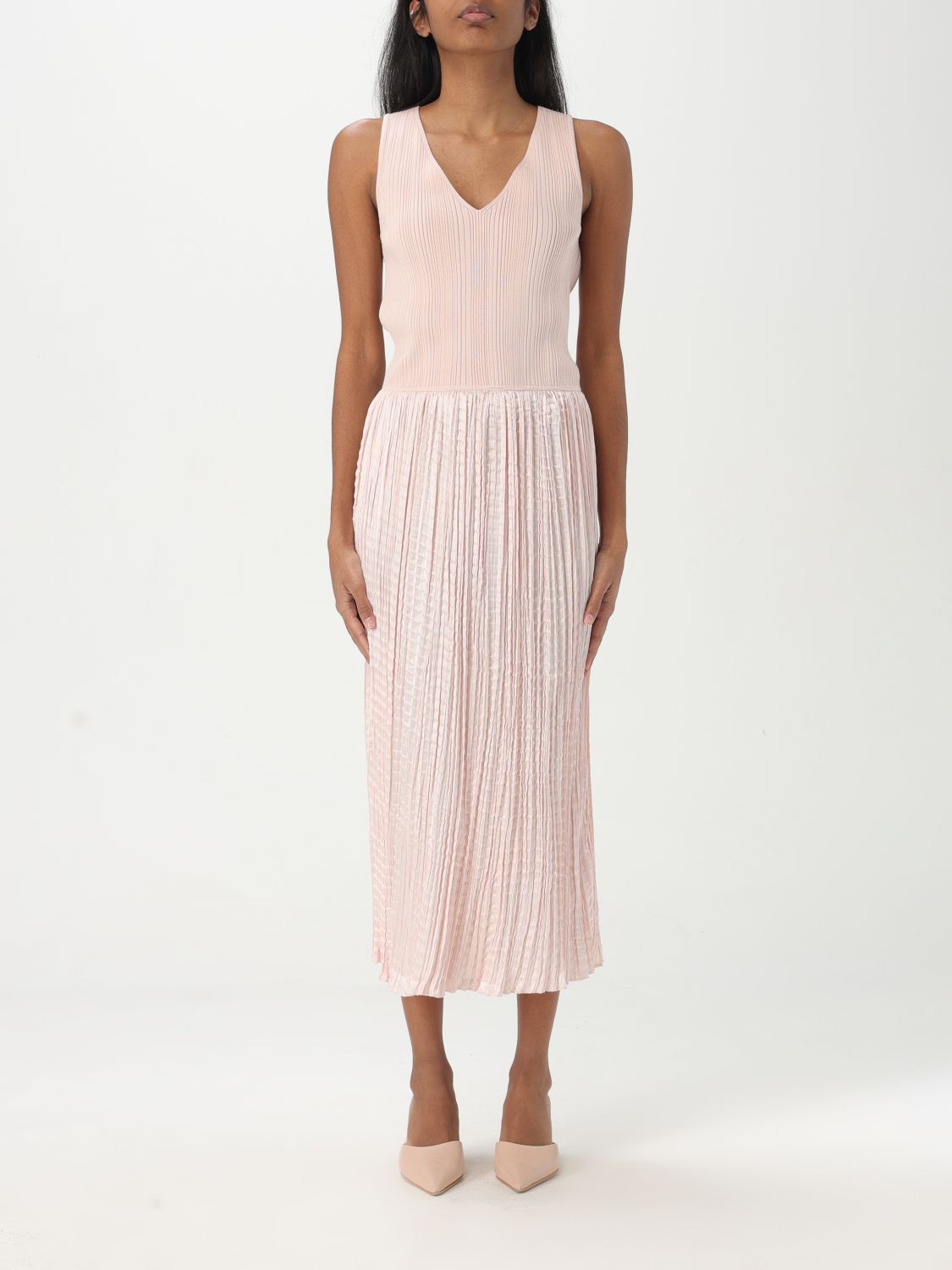 Boss Dress Woman Pink
