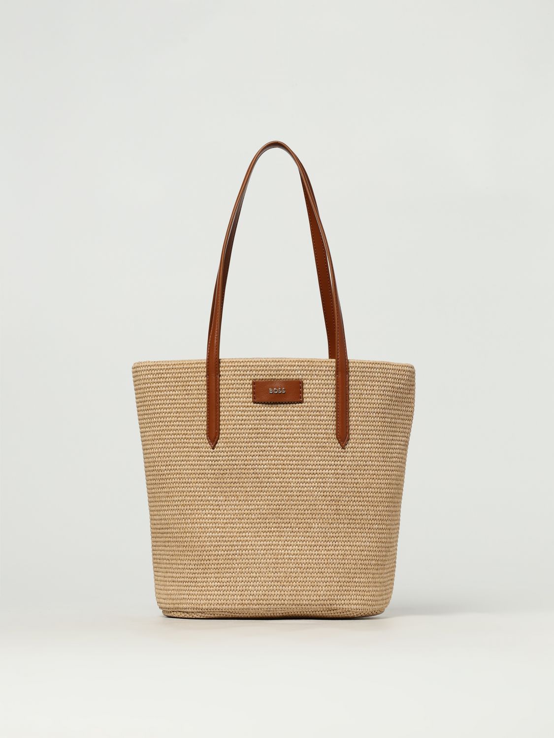 Boss Shoulder Bag Woman Natural