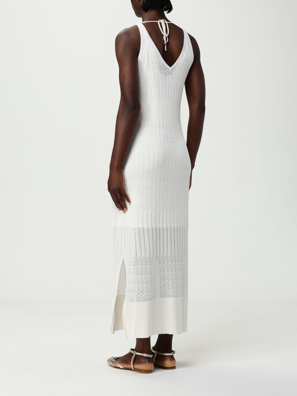 Boss Dress Woman White
