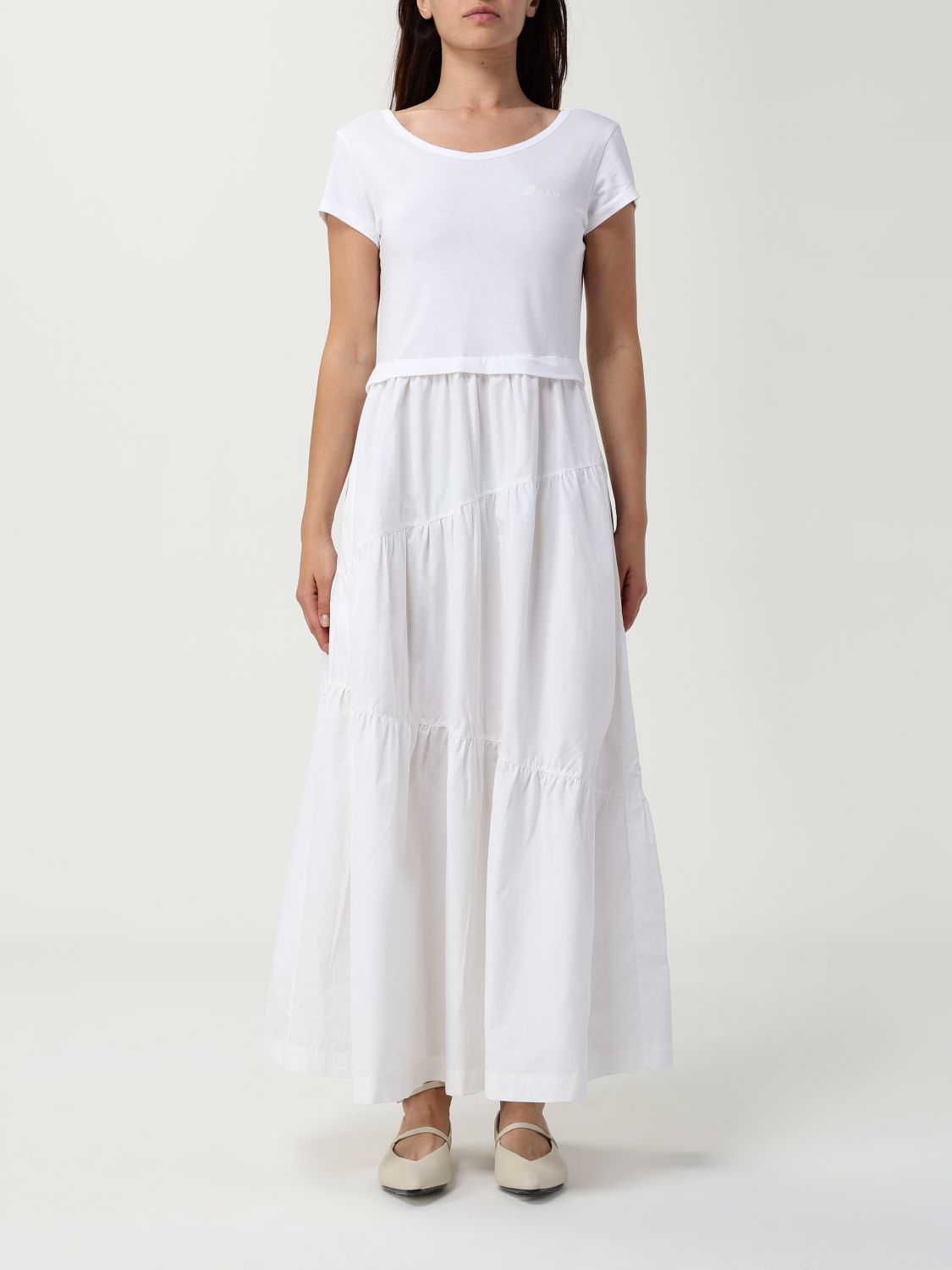 Boss Dress Woman Beige
