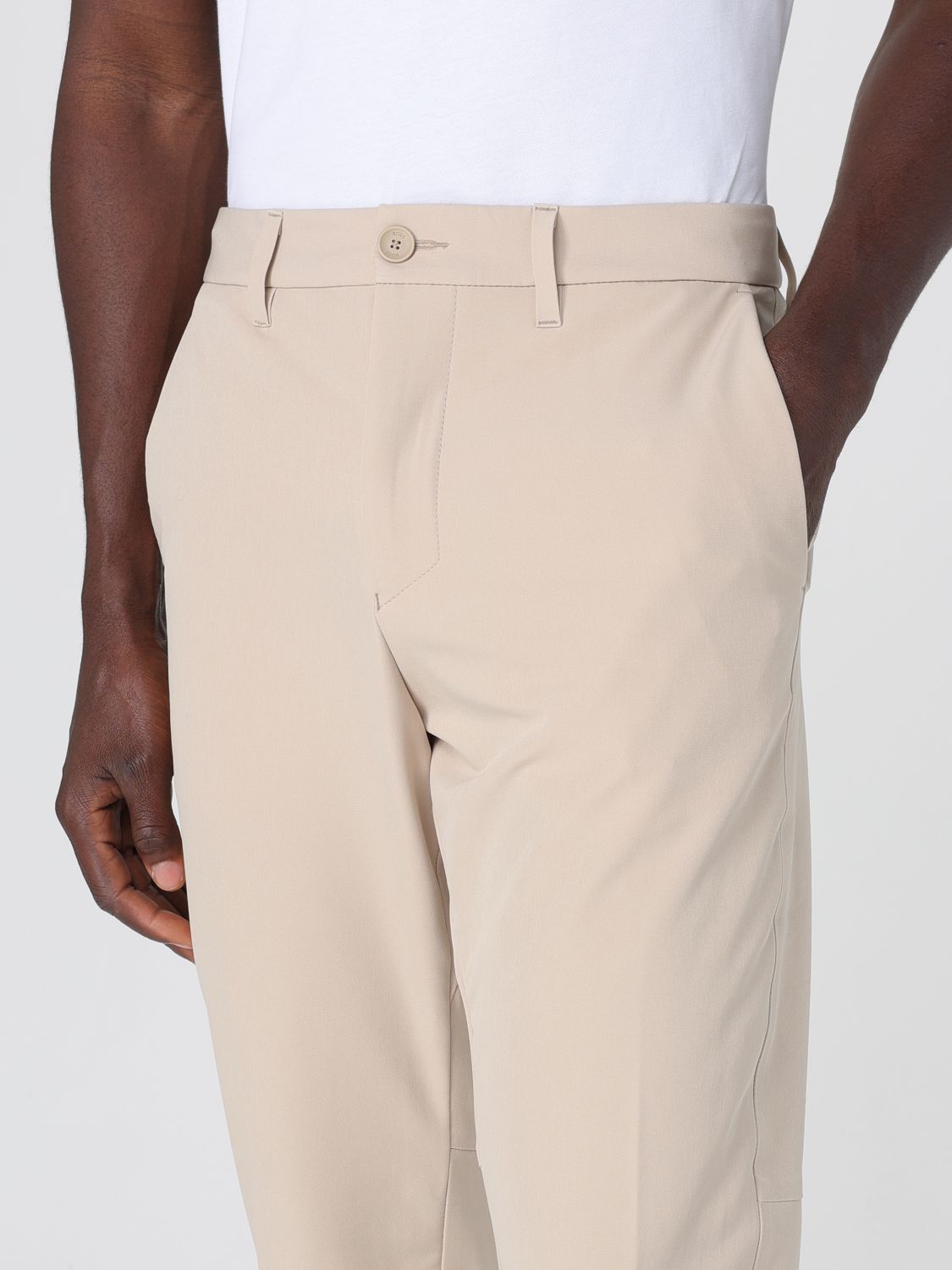 Boss Pants Men Beige