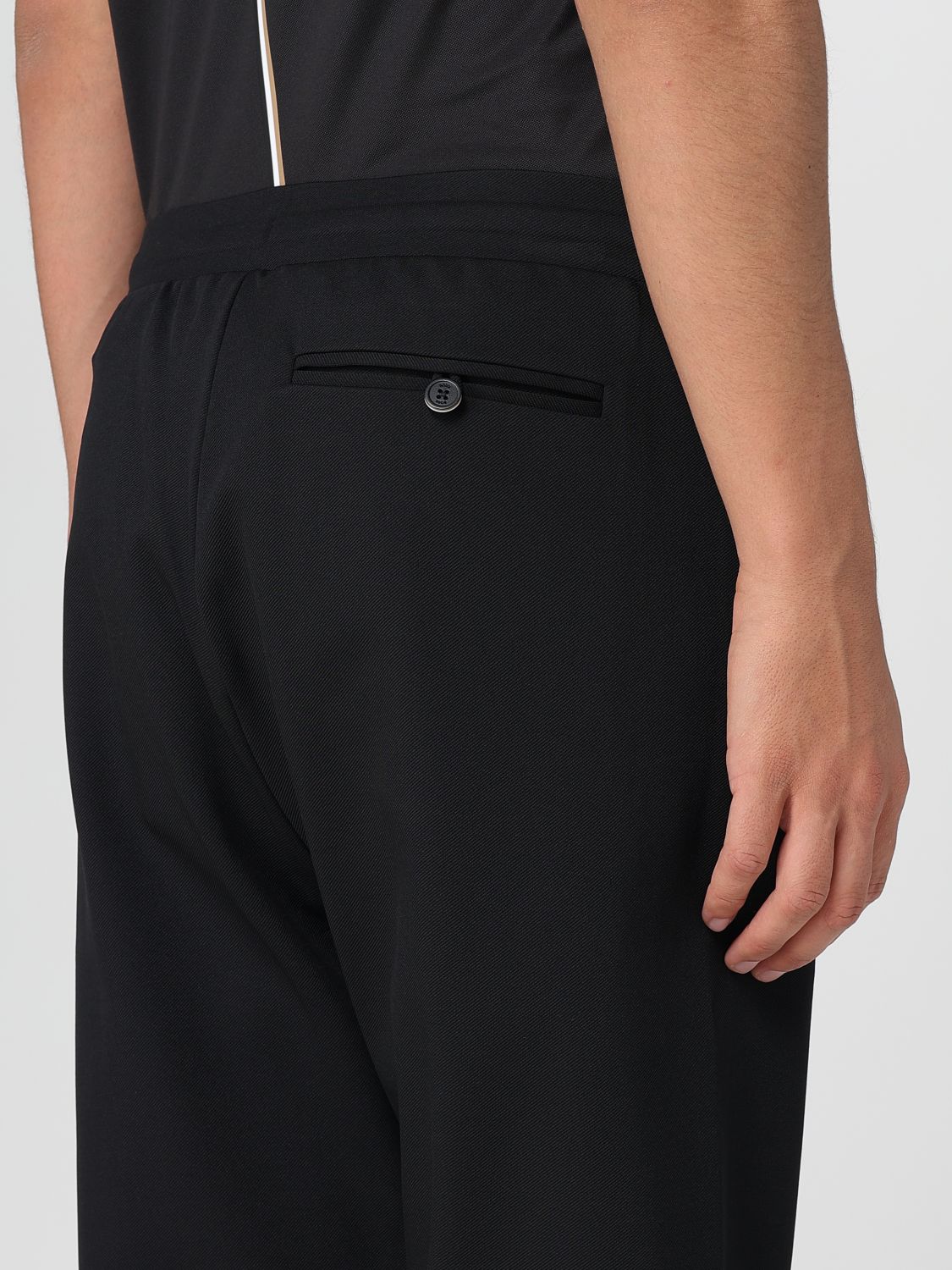 Boss Pants Men Black
