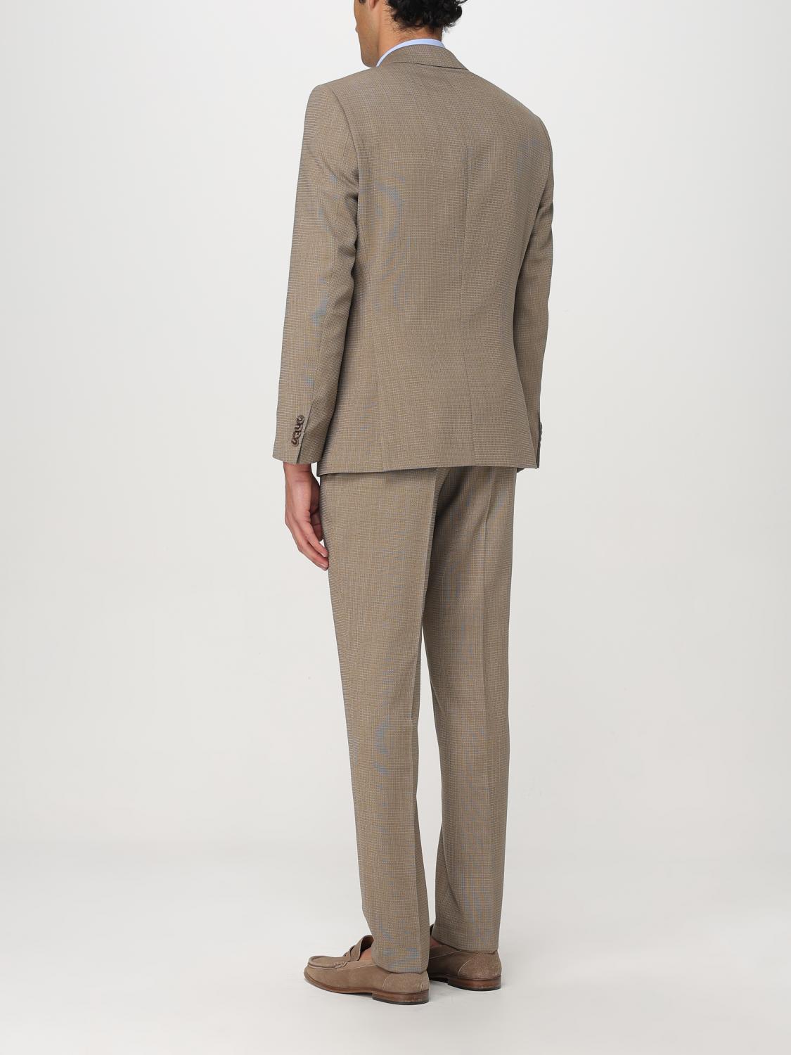 Boss Suit Men Beige