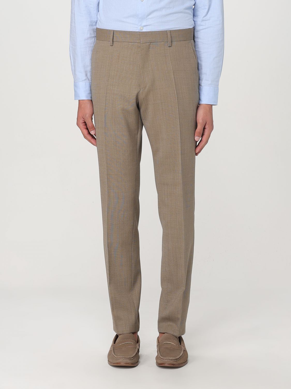 Boss Suit Men Beige