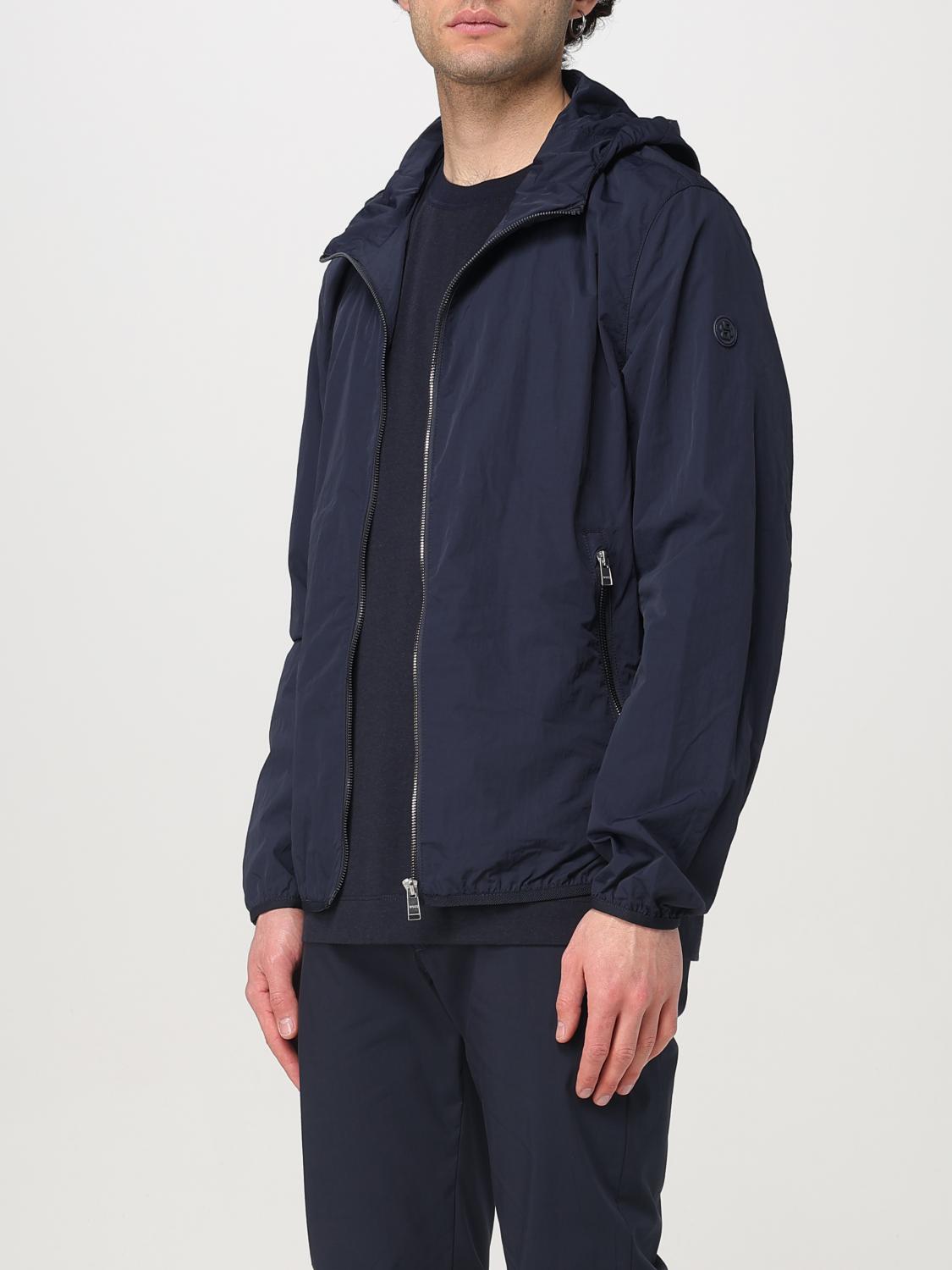 Boss Jacket Men Blue
