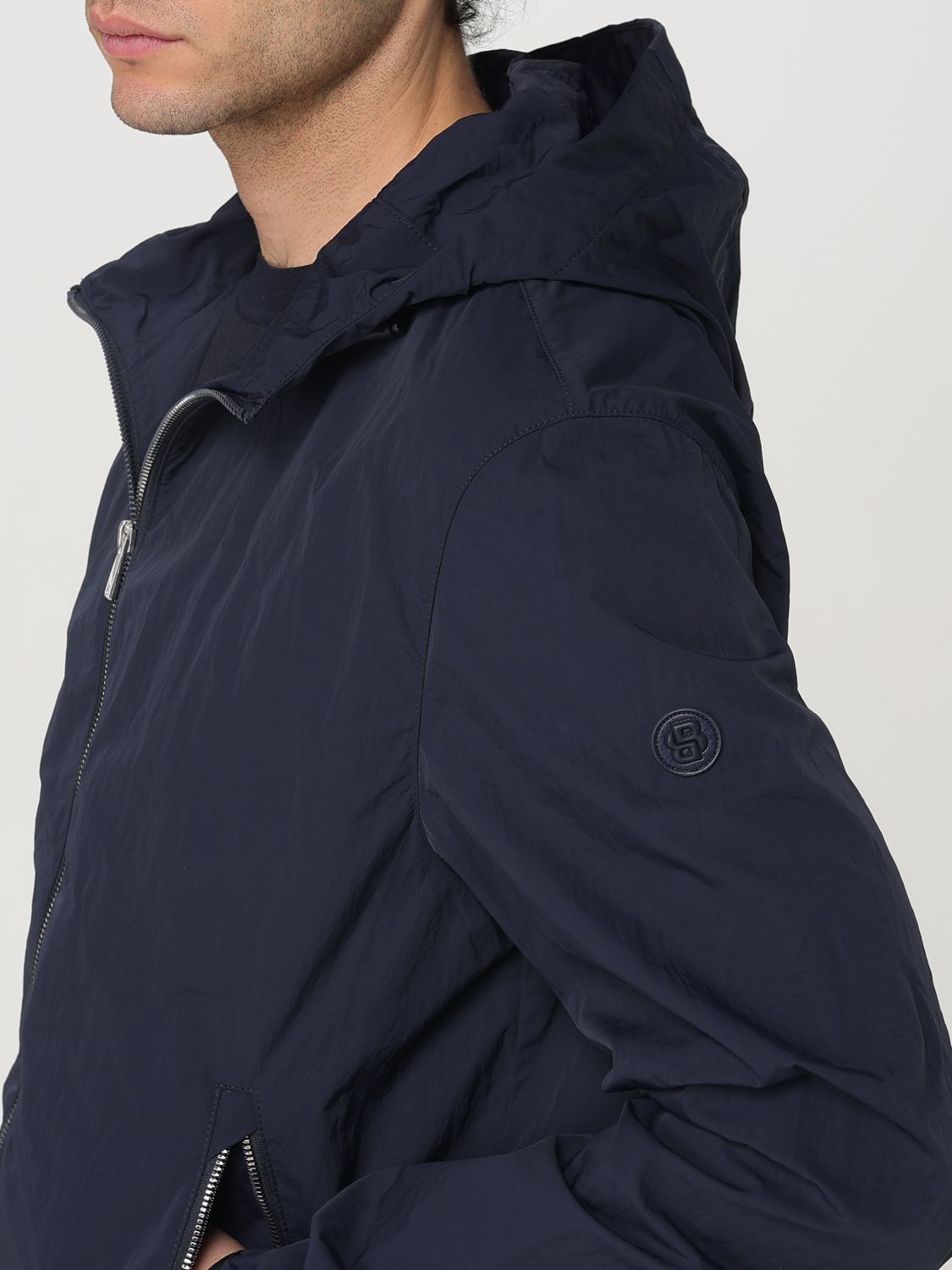 Boss Jacket Men Blue