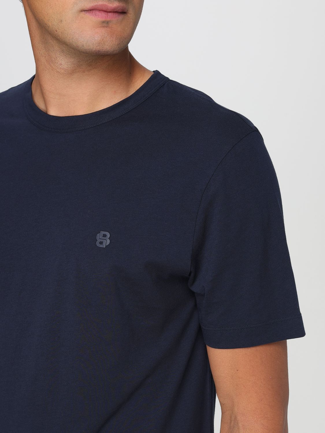 Boss T Shirt Men Blue