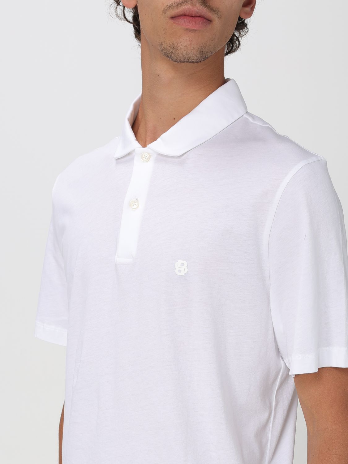 Boss Polo Shirt Men White