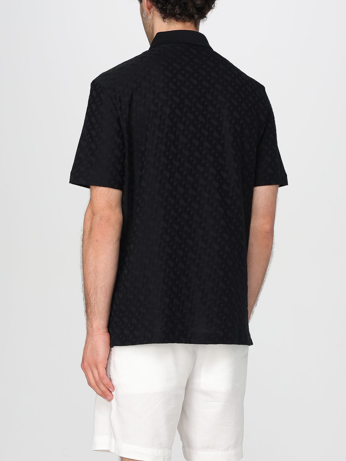 Boss Polo Shirt Men Black