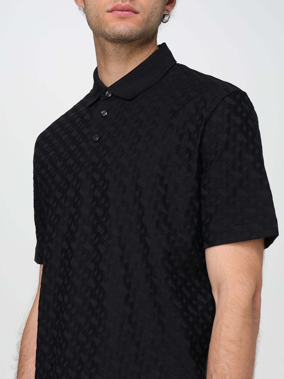 Boss Polo Shirt Men Black