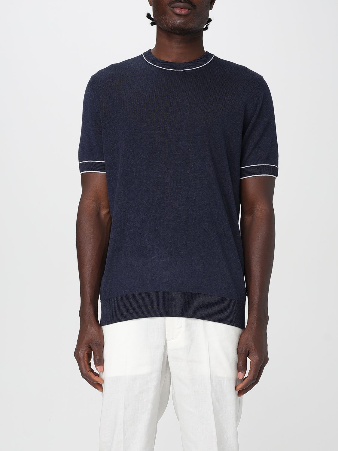 Boss Sweater Men Navy