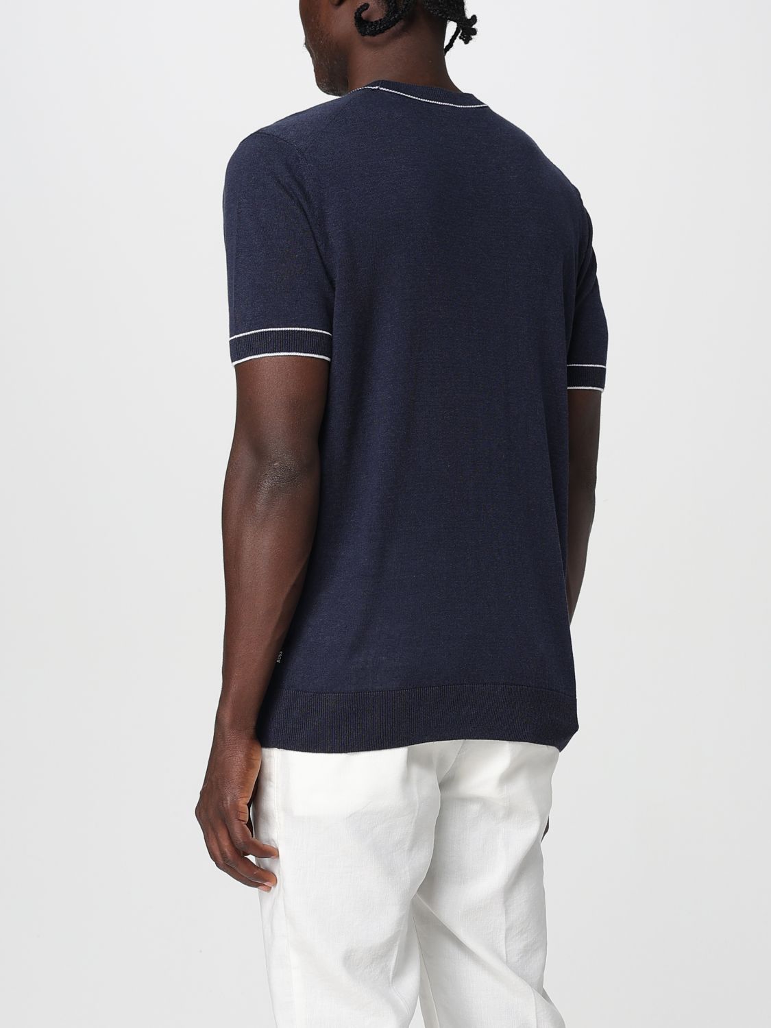 Boss Sweater Men Navy