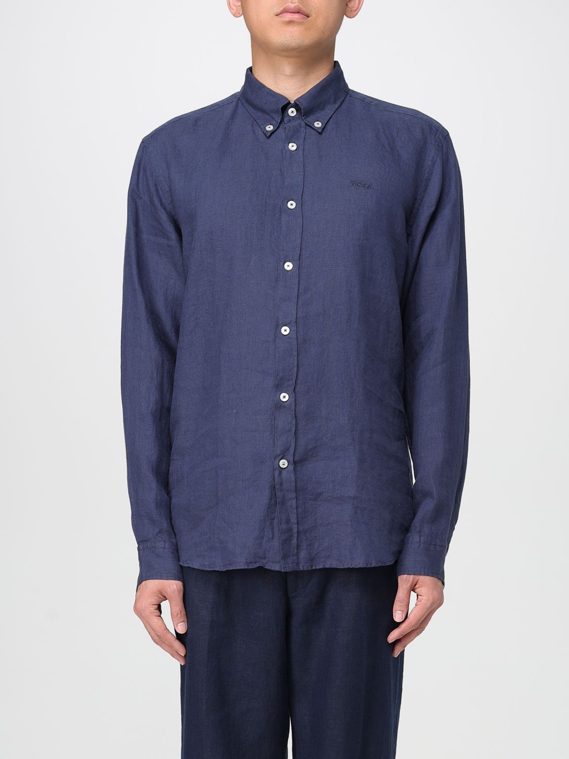 Boss Shirt Men Beige