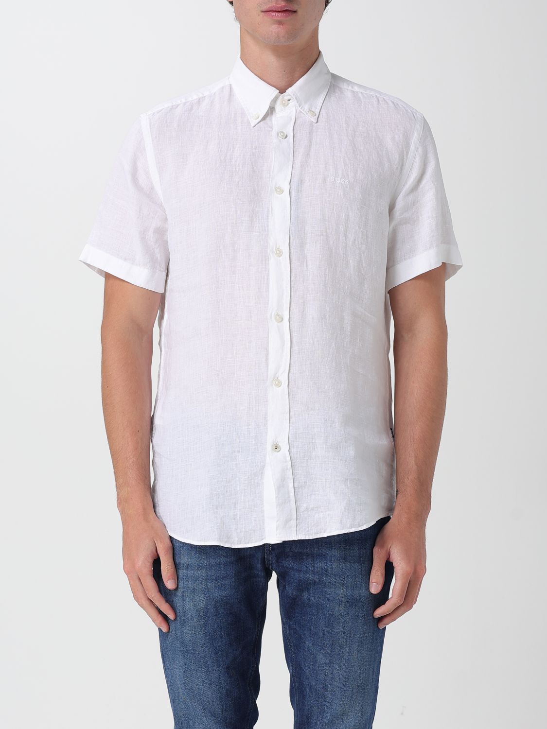 Boss Shirt Men Military
