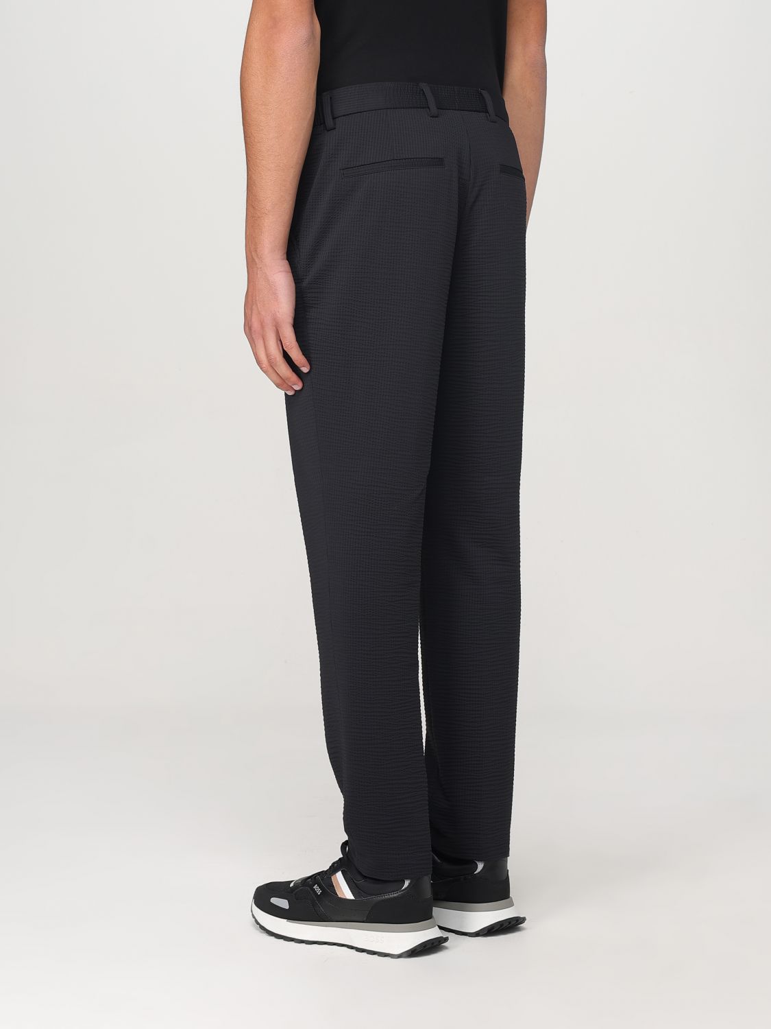 Boss Pants Men Black