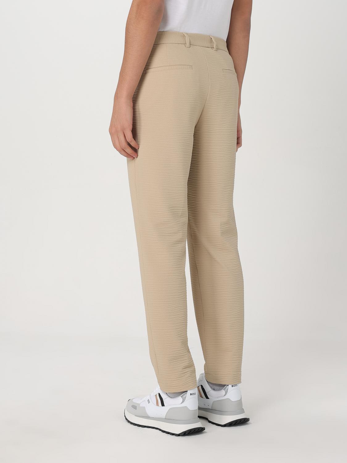 Boss Pants Men Beige