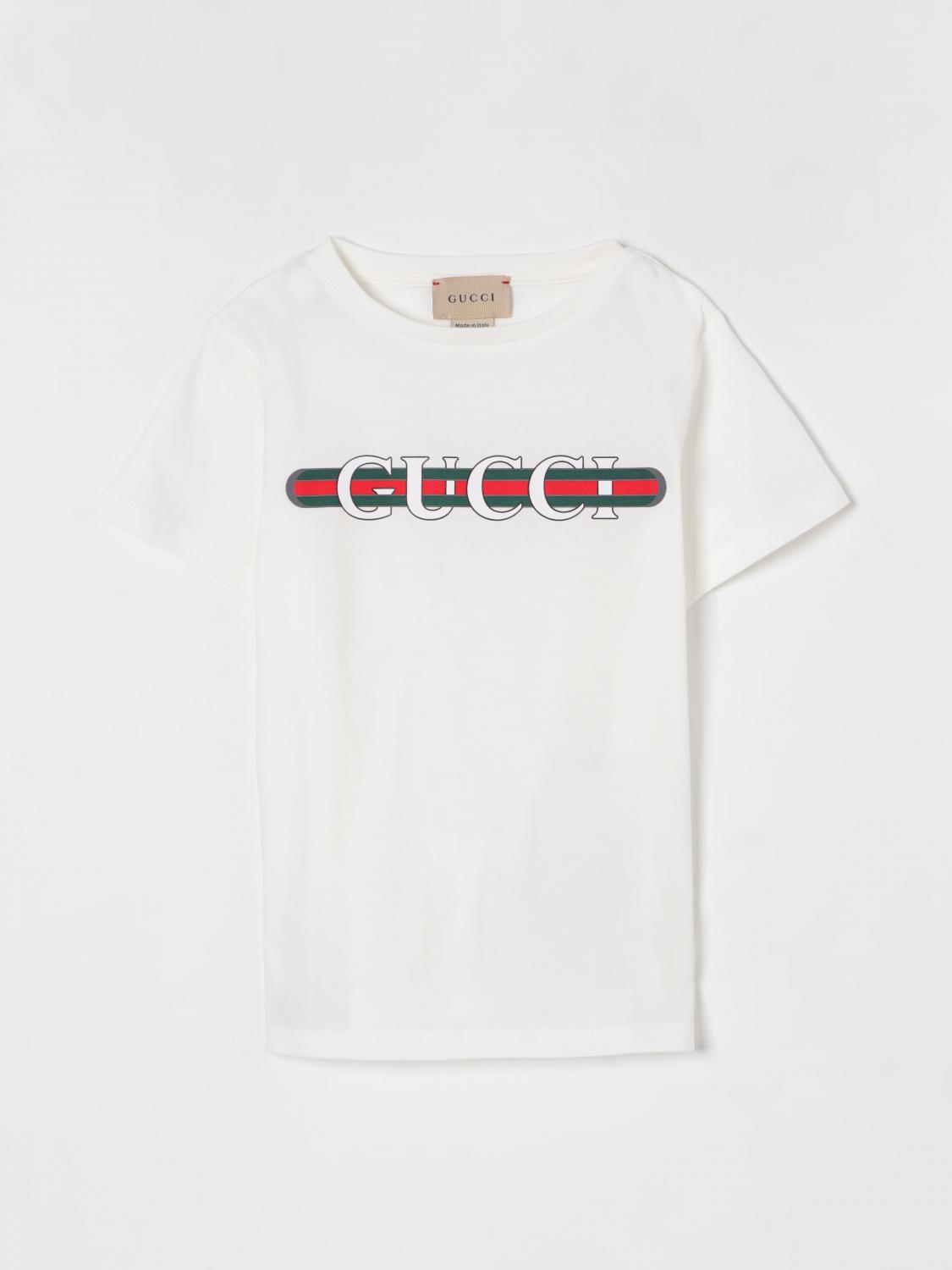 Gucci T Shirt Kids Pink