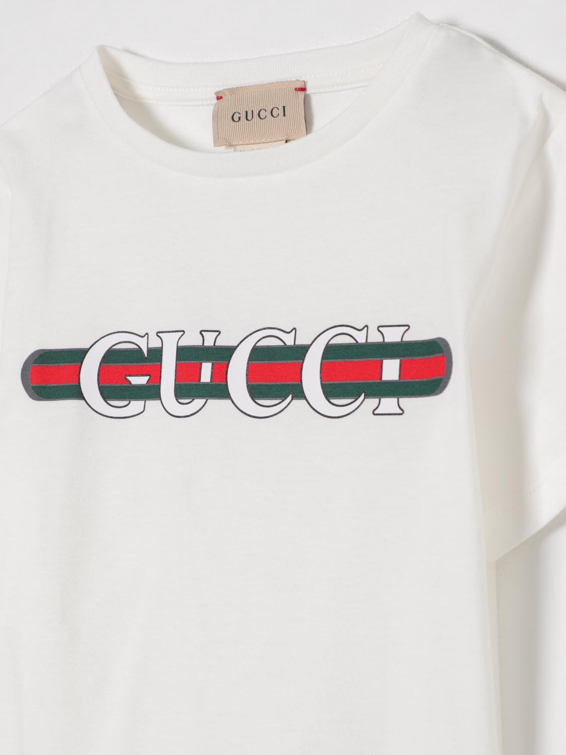 Gucci T Shirt Kids Pink
