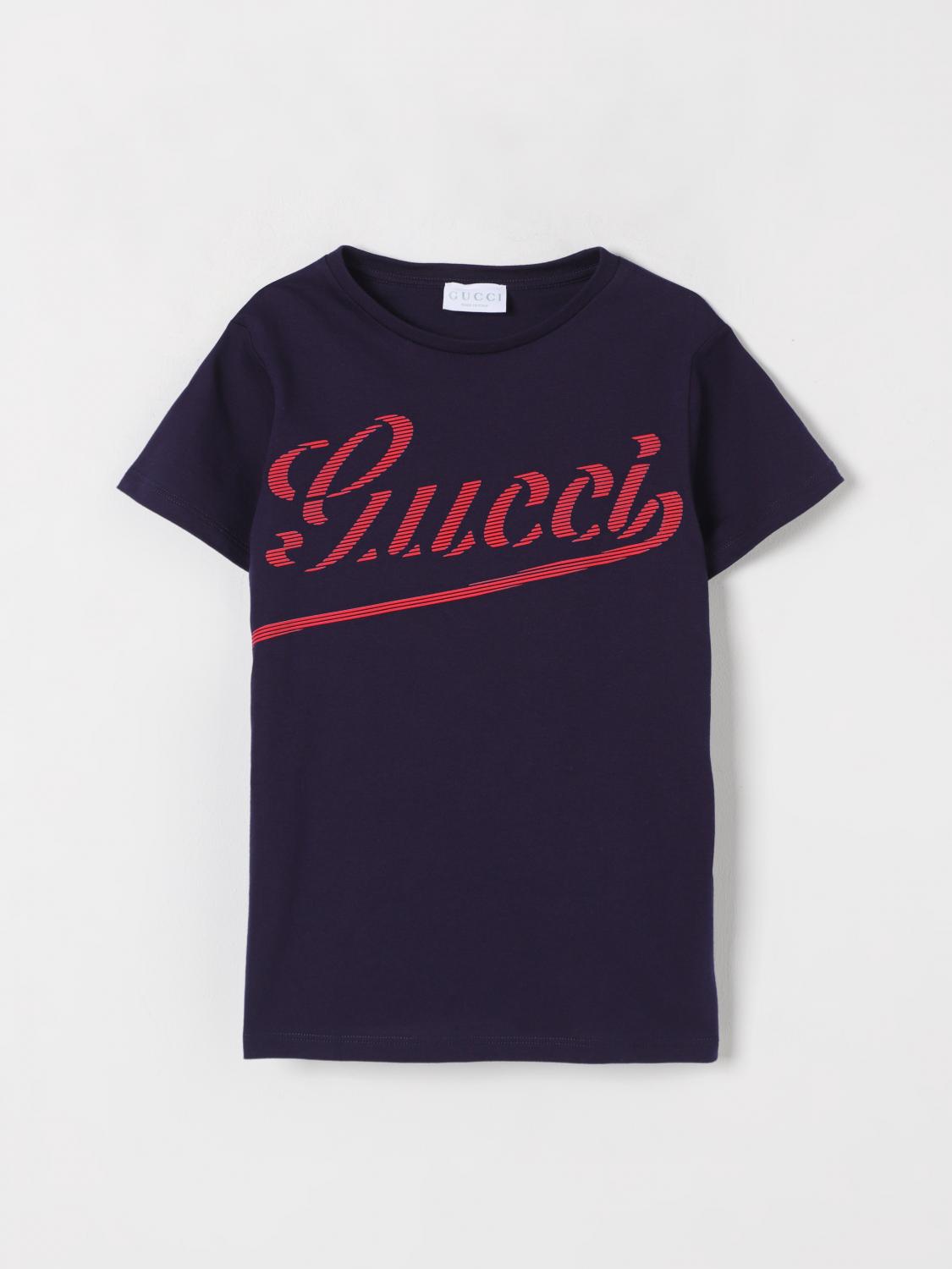 Gucci T Shirt Kids Blue