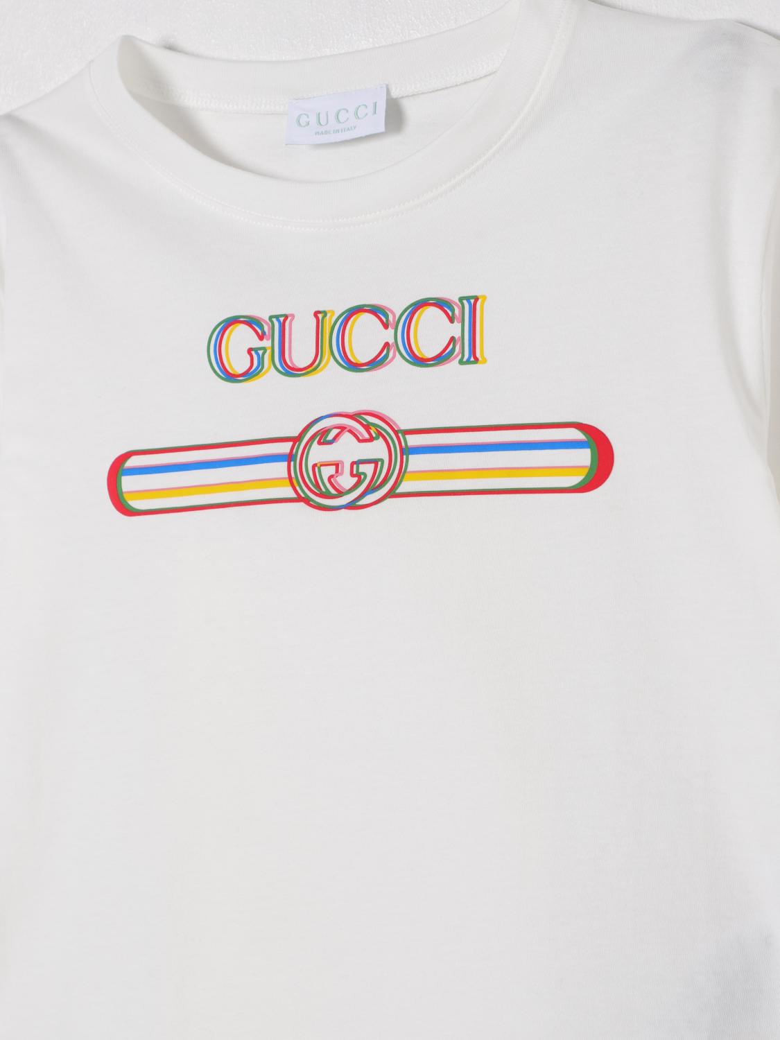 Gucci T Shirt Kids White