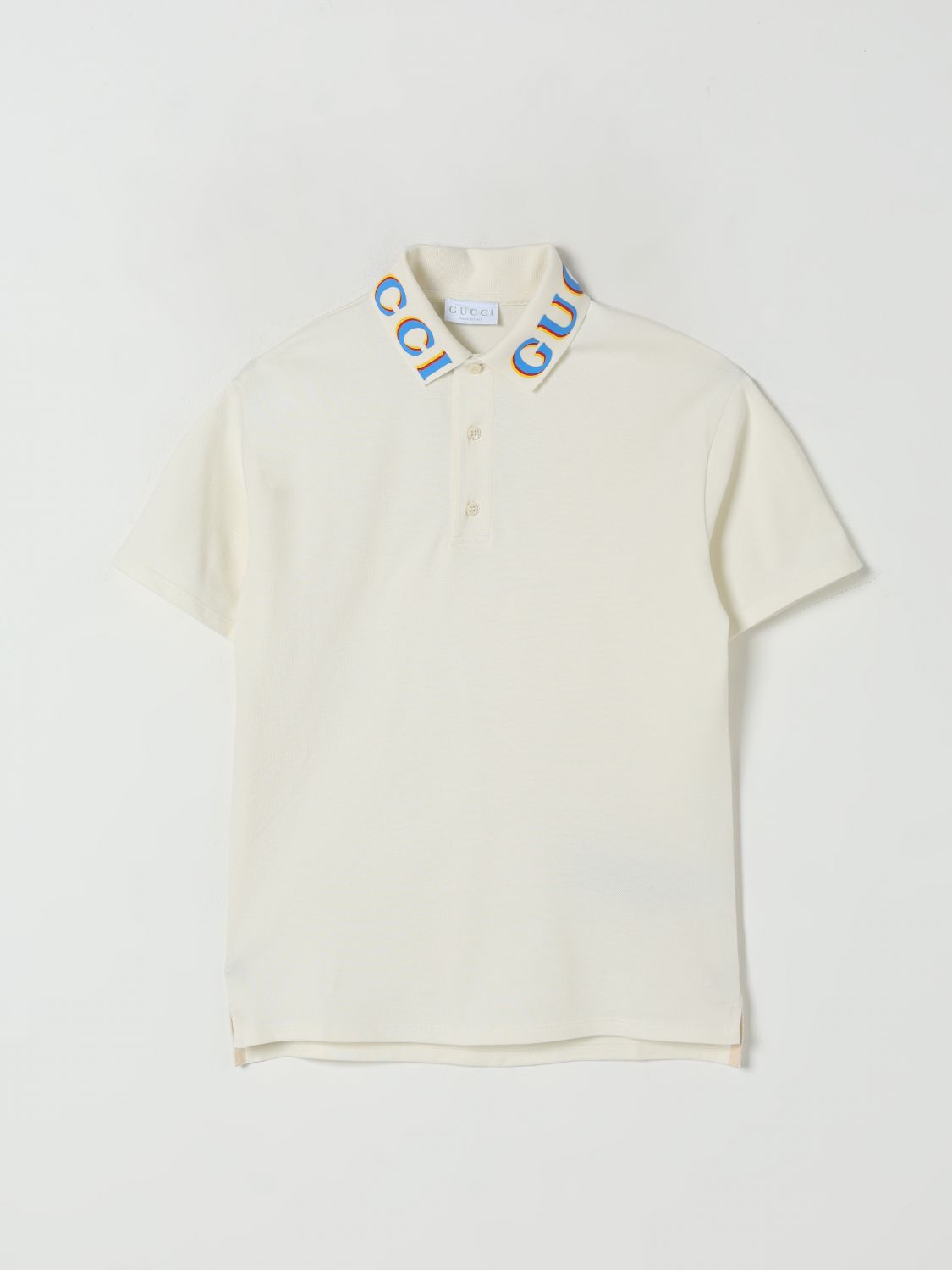 Gucci Polo Shirt Kids Ivory