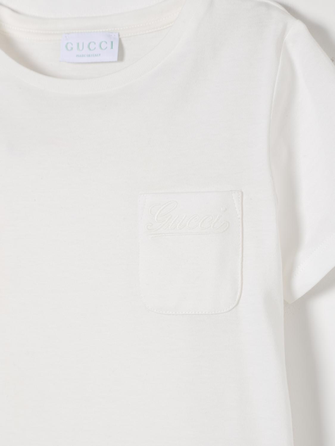 Gucci T Shirt Kids White