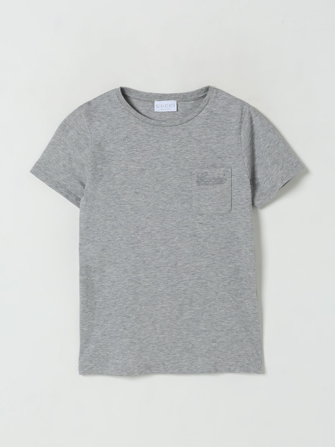 Gucci T Shirt Kids Grey