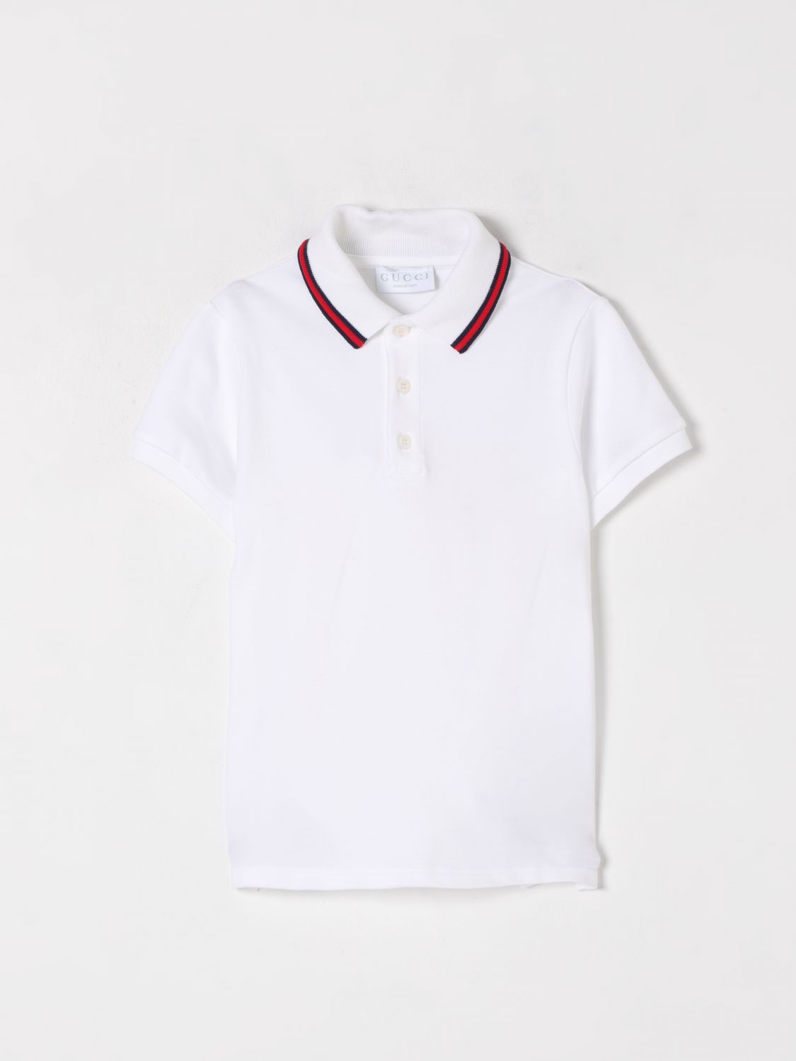 Gucci Polo Shirt Kids Blue