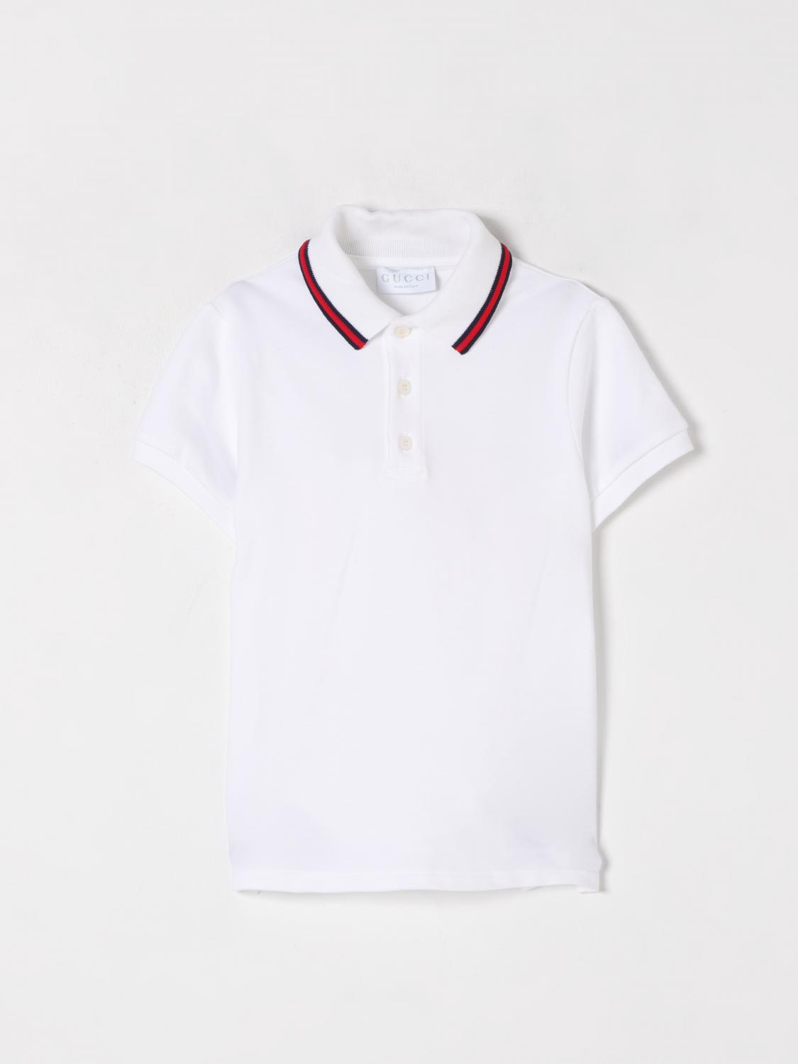 Gucci Polo Shirt Kids Blue