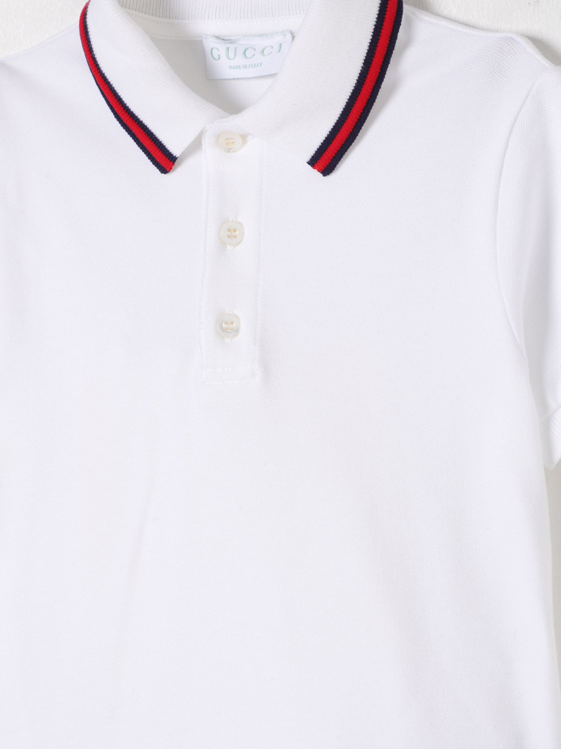 Gucci Polo Shirt Kids Blue