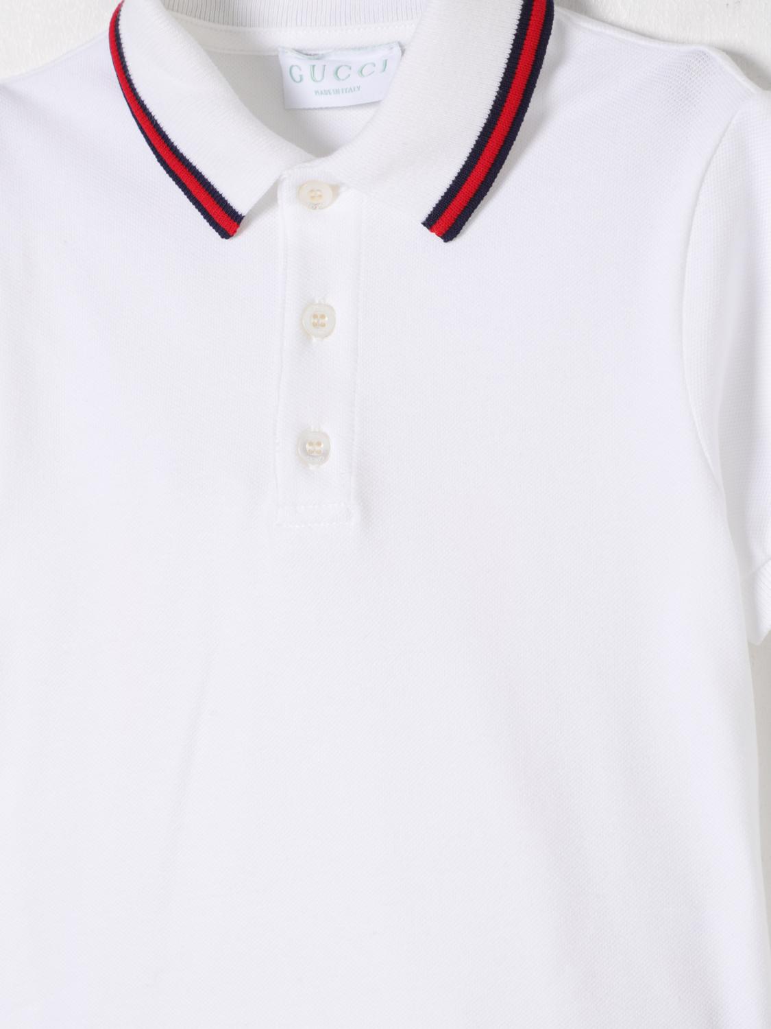 Gucci Polo Shirt Kids Blue