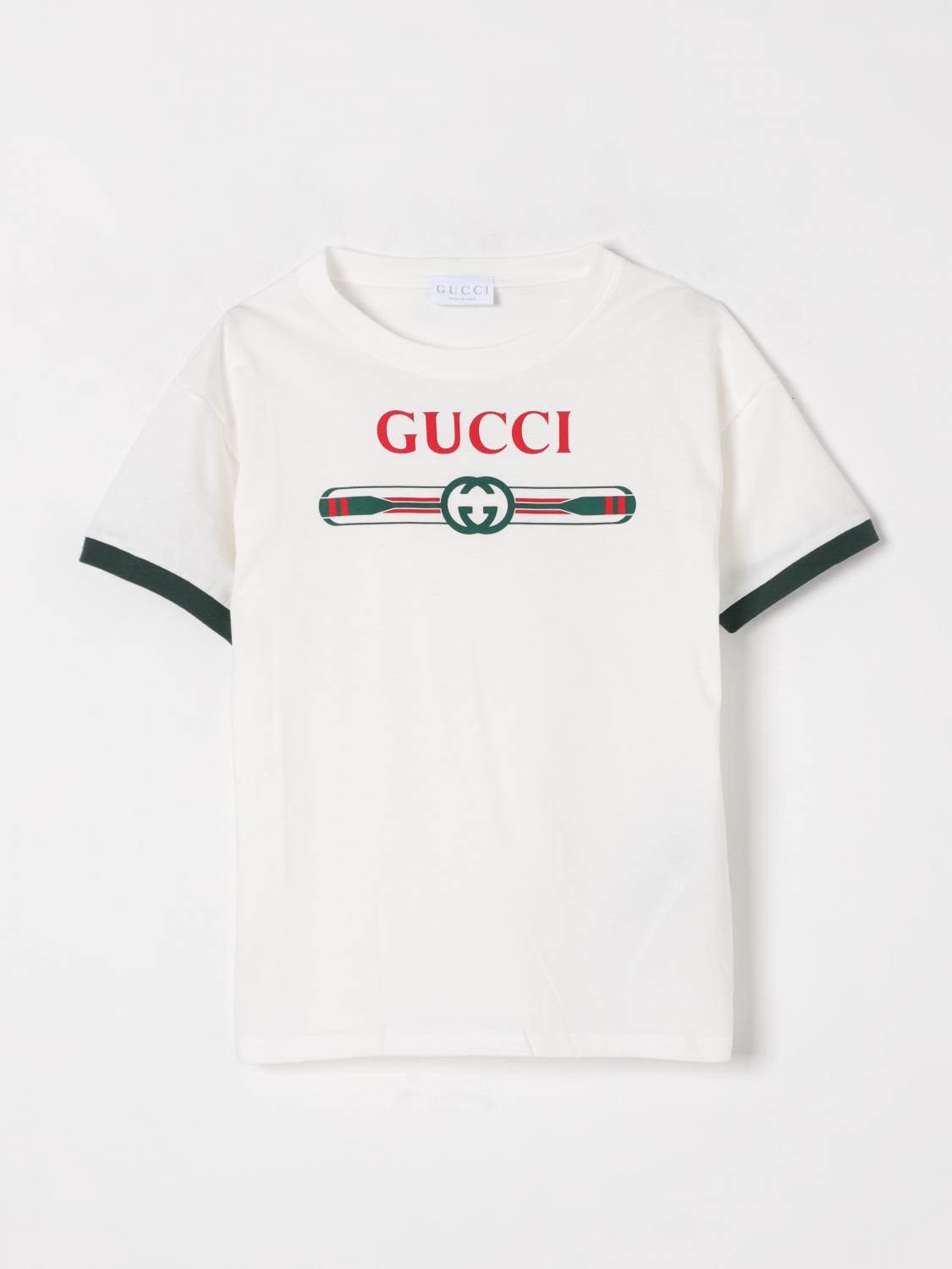 Gucci T Shirt Kids White