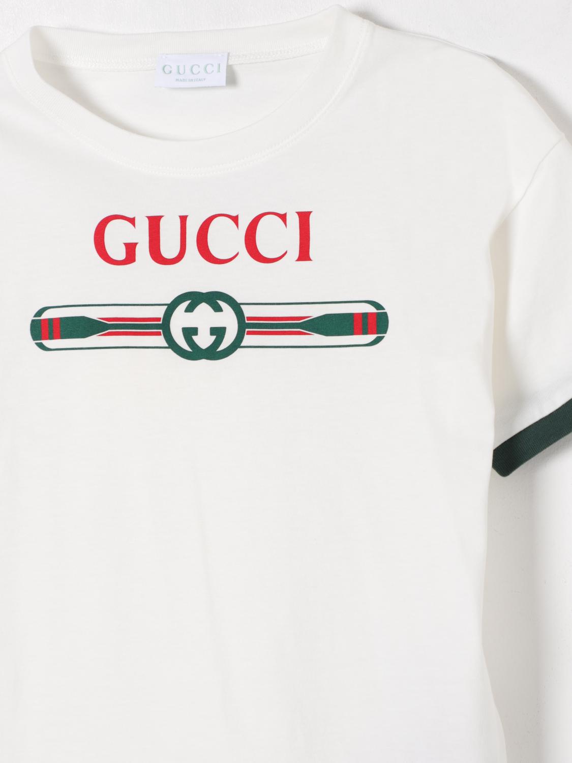 Gucci T Shirt Kids White