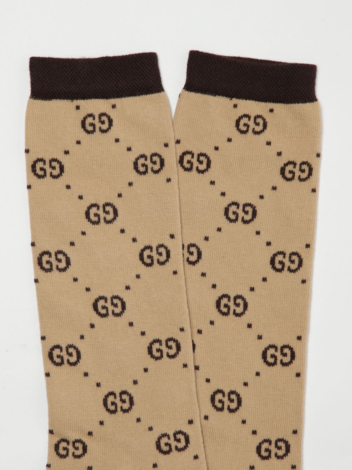 Gucci Socks Kids Beige