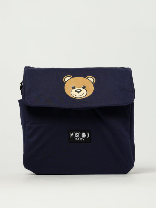 Moschino Blanket Set Kids Blue