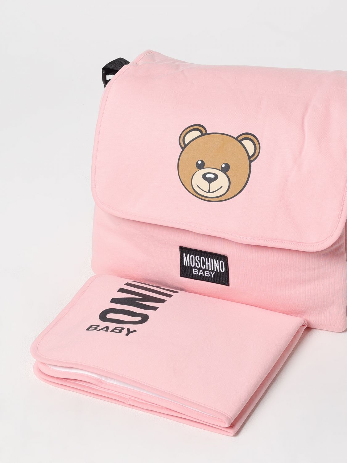 Moschino Blanket Set Kids Pink